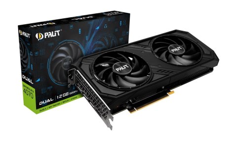 Palit GeForce RTX 4070 Dual NVIDIA 12 GB GDDR6 Palit GeForce RTX 4070 Dual NVIDIA 12 GB GDDR6