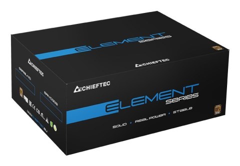 Chieftec ELP-700S moduł zasilaczy 700 W 20+4 pin ATX PS/2 Czarny Chieftec ELP-700S moduł zasilaczy 700 W 20+4 pin ATX PS/2 Czarny