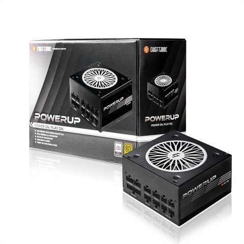 Chieftec PowerUp GPX-850FC moduł zasilaczy 850 W 20+4 pin ATX ATX Czarny Chieftec PowerUp GPX-850FC moduł zasilaczy 850 W 20+4 pin ATX ATX Czarny