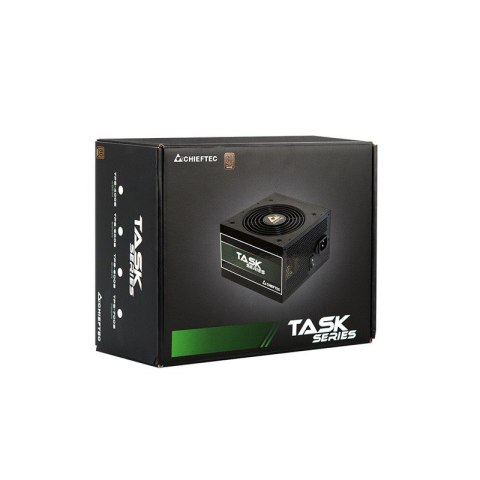 Chieftec Task TPS-700S moduł zasilaczy 700 W 20+4 pin ATX ATX Czarny Chieftec Task TPS-700S moduł zasilaczy 700 W 20+4 pin ATX ATX Czarny