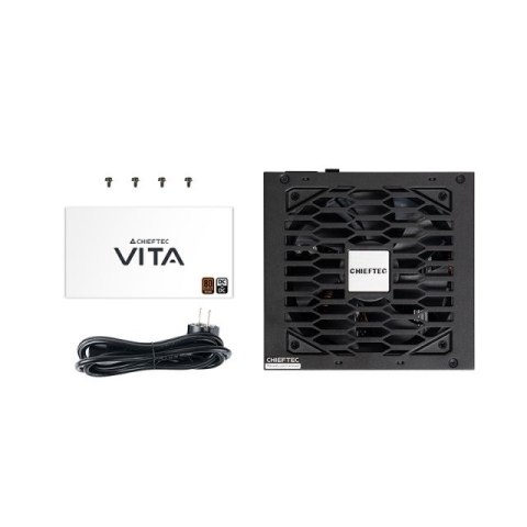 Chieftec Vita Netzteil 750W 80+Bronze retail - PC-/Server Netzteil - 12,5 min moduł zasilaczy 20+4 pin ATX PS/2 Chieftec Vita Netzteil 750W 80+Bronze retail - PC-/Server Netzteil - 12,5 min moduł zasilaczy 20+4 pin ATX PS/2
