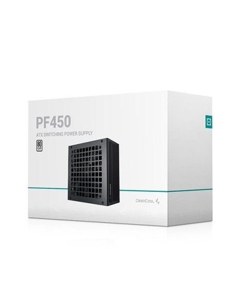 DeepCool PF450 moduł zasilaczy 450 W 20+4 pin ATX ATX Czarny DeepCool PF450 moduł zasilaczy 450 W 20+4 pin ATX ATX Czarny