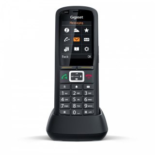 Gigaset R700H PRO Telefon w systemie DECT Nazwa i identyfikacja dzwoniącego Czarny
