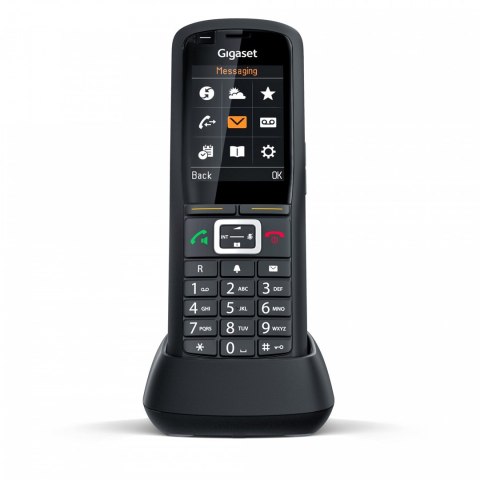 Gigaset R700H PRO Telefon w systemie DECT Nazwa i identyfikacja dzwoniącego Czarny Gigaset R700H PRO Telefon w systemie DECT Nazwa i identyfikacja dzwoniącego Czarny