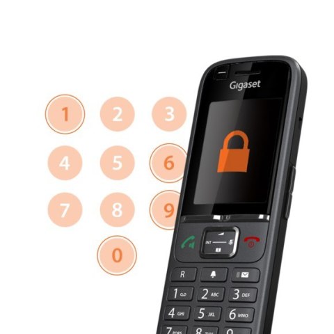 Gigaset S700H PRO Telefon w systemie DECT Nazwa i identyfikacja dzwoniącego Antracyt Gigaset S700H PRO Telefon w systemie DECT Nazwa i identyfikacja dzwoniącego Antracyt