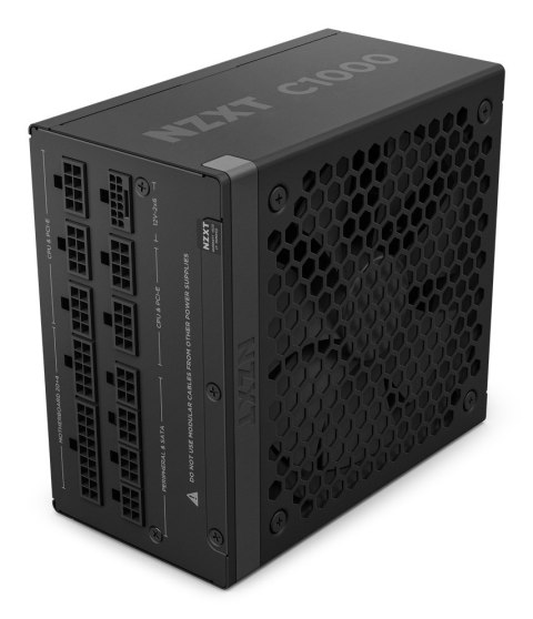 NZXT C1000 Gold ATX 3.1 moduł zasilaczy 1000 W 24-pin ATX Czarny NZXT C1000 Gold ATX 3.1 moduł zasilaczy 1000 W 24-pin ATX Czarny