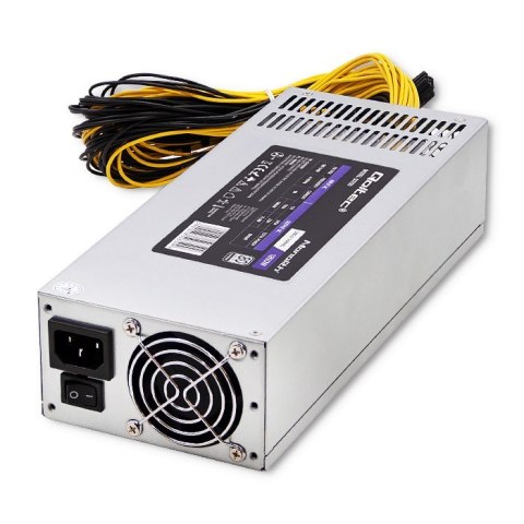 QOLTEC ZASILACZ PCI-E 1850W | 80 PLUS PLATINUM | GAMING MINER QOLTEC ZASILACZ PCI-E 1850W | 80 PLUS PLATINUM | GAMING MINER