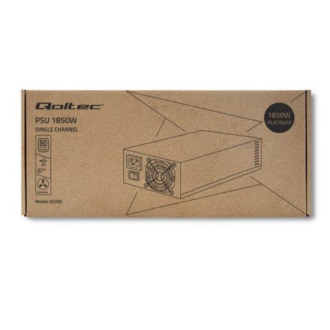 QOLTEC ZASILACZ PCI-E 1850W | 80 PLUS PLATINUM | GAMING MINER QOLTEC ZASILACZ PCI-E 1850W | 80 PLUS PLATINUM | GAMING MINER
