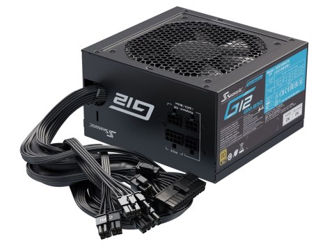 Seasonic G12 GM moduł zasilaczy 850 W 20+4 pin ATX ATX Czarny Seasonic G12 GM moduł zasilaczy 850 W 20+4 pin ATX ATX Czarny