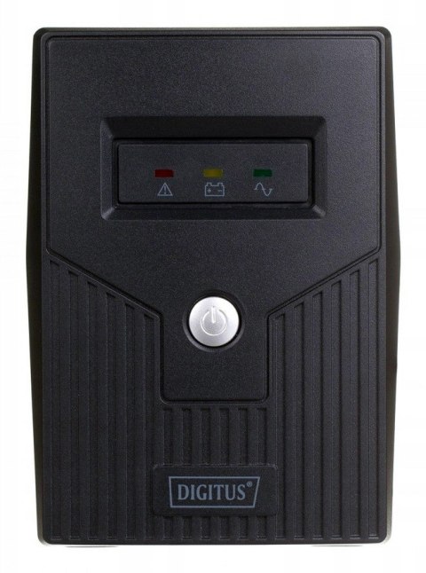 Digitus DN-170064 zasilacz UPS Technologia line-interactive 0,8 kVA 480 W 2 x gniazdo sieciowe Digitus DN-170064 zasilacz UPS Technologia line-interactive 0,8 kVA 480 W 2 x gniazdo sieciowe