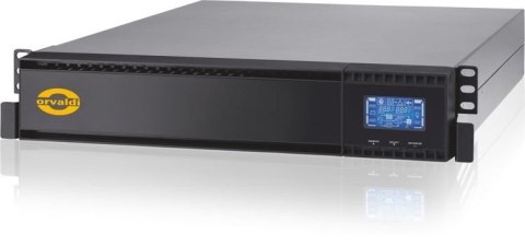 Orvaldi V3000 on-line 2U LCD zasilacz UPS Podwójnej konwersji (online) 3 kVA 2700 W 9 x gniazdo sieciowe Orvaldi V3000 on-line 2U LCD zasilacz UPS Podwójnej konwersji (online) 3 kVA 2700 W 9 x gniazdo sieciowe