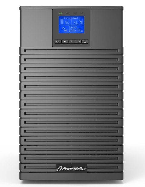 POWER WALKER UPS ON-LINE VFI 3000 ICT IOT PF1 1/1 FAZY, 3000VA, USB/RS232, 8X IEC C13 + 1X C19, C120EPO POWER WALKER UPS ON-LINE VFI 3000 ICT IOT PF1 1/1 FAZY, 3000VA, USB/RS232, 8X IEC C13 + 1X C19, C120EPO