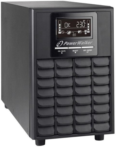 PowerWalker VFI 1000 CG PF1 Podwójnej konwersji (online) 1 kVA 1000 W 4 x gniazdo sieciowe PowerWalker VFI 1000 CG PF1 Podwójnej konwersji (online) 1 kVA 1000 W 4 x gniazdo sieciowe
