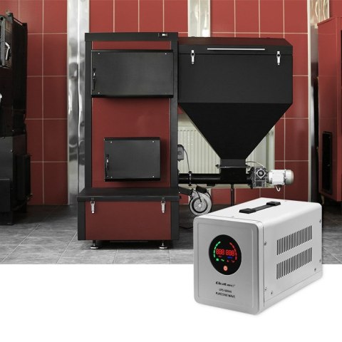 QOLTEC ZASILACZ AWARYJNY PURE SINE WAVE UPS | 500VA | 350W | SZARY QOLTEC ZASILACZ AWARYJNY PURE SINE WAVE UPS | 500VA | 350W | SZARY