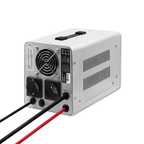QOLTEC ZASILACZ AWARYJNY PURE SINE WAVE UPS | 500VA | 350W | SZARY QOLTEC ZASILACZ AWARYJNY PURE SINE WAVE UPS | 500VA | 350W | SZARY