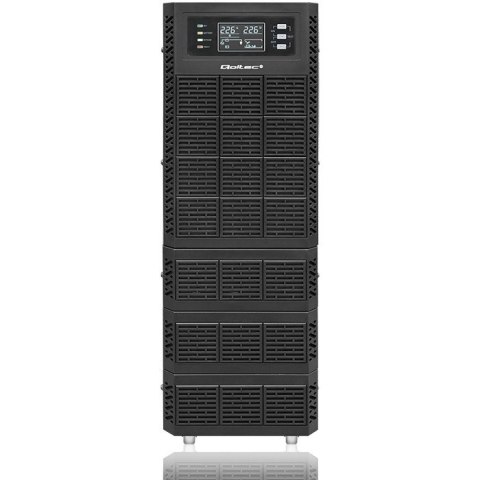 QOLTEC ZASILACZ AWARYJNY UPS 10KVA | 10000W | POWER FACTOR 1.0 | LCD | EPO | USB | ON-LINE QOLTEC ZASILACZ AWARYJNY UPS 10KVA | 10000W | POWER FACTOR 1.0 | LCD | EPO | USB | ON-LINE