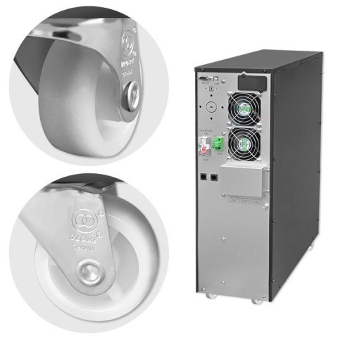 QOLTEC ZASILACZ AWARYJNY UPS 10KVA | 10000W | POWER FACTOR 1.0 | LCD | EPO | USB | ON-LINE QOLTEC ZASILACZ AWARYJNY UPS 10KVA | 10000W | POWER FACTOR 1.0 | LCD | EPO | USB | ON-LINE