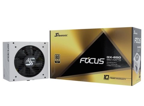 Seasonic Focus GX-850 moduł zasilaczy 1000 W 20+4 pin ATX ATX Biały Seasonic Focus GX-850 moduł zasilaczy 1000 W 20+4 pin ATX ATX Biały
