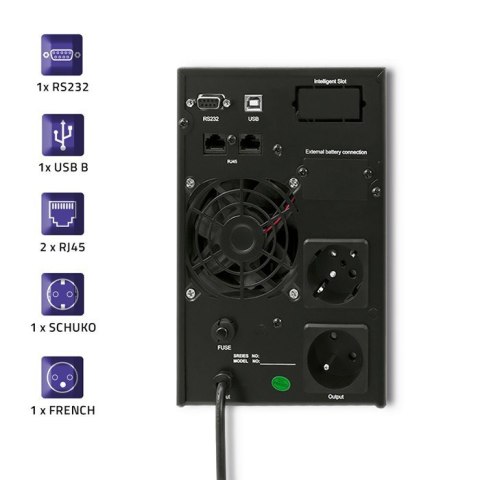 Zasilacz Qoltec 53042 (MT; 1000VA) Zasilacz Qoltec 53042 (MT; 1000VA)