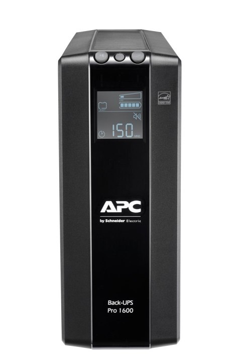 APC Back UPS Pro BR 1600VA, 8 Outlets, AVR, LCD Interface APC Back UPS Pro BR 1600VA, 8 Outlets, AVR, LCD Interface