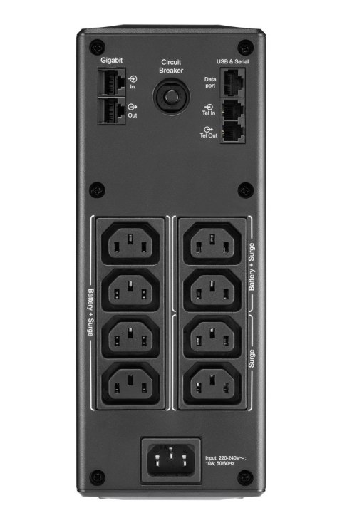 APC Back UPS Pro BR 1600VA, 8 Outlets, AVR, LCD Interface APC Back UPS Pro BR 1600VA, 8 Outlets, AVR, LCD Interface