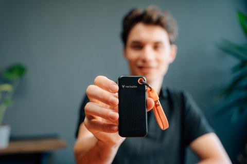 Dysk SSD zewnętrzny Verbatim Pocket SSD 1TB USB-C 3.2 Gen 2 czarny/pomarańczowy Dysk SSD zewnętrzny Verbatim Pocket SSD 1TB USB-C 3.2 Gen 2 czarny/pomarańczowy