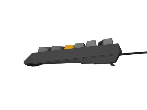 GENESIS THOR 230 TKL klawiatura Gaming USB + RF Wireless + Bluetooth QWERTY Czarny, Niebieski, Szary, Pomarańczowy GENESIS THOR 230 TKL klawiatura Gaming USB + RF Wireless + Bluetooth QWERTY Czarny, Niebieski, Szary, Pomarańczowy