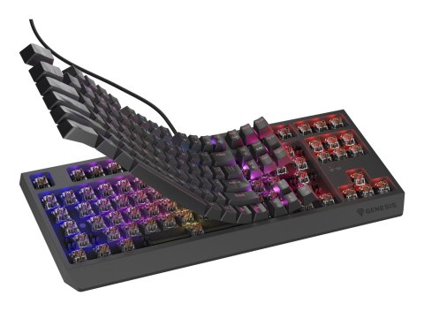 GENESIS Thor 230 TKL klawiatura Gaming USB QWERTY US English Czarny GENESIS Thor 230 TKL klawiatura Gaming USB QWERTY US English Czarny
