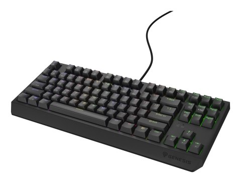 GENESIS Thor 230 TKL klawiatura Gaming USB QWERTY US English Czarny GENESIS Thor 230 TKL klawiatura Gaming USB QWERTY US English Czarny