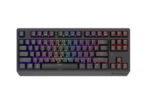 GENESIS Thor 230 TKL klawiatura Gaming USB + RF Wireless + Bluetooth QWERTY Szary GENESIS Thor 230 TKL klawiatura Gaming USB + RF Wireless + Bluetooth QWERTY Szary