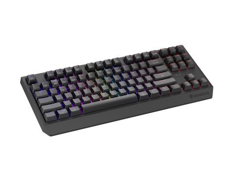 GENESIS Thor 230 TKL klawiatura Gaming USB + RF Wireless + Bluetooth QWERTY Szary GENESIS Thor 230 TKL klawiatura Gaming USB + RF Wireless + Bluetooth QWERTY Szary