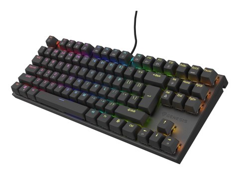 GENESIS Thor 303 TKL klawiatura Gaming USB QWERTY US English Czarny GENESIS Thor 303 TKL klawiatura Gaming USB QWERTY US English Czarny