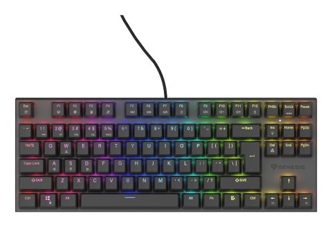 GENESIS Thor 303 TKL klawiatura Gaming USB QWERTY US English Czarny GENESIS Thor 303 TKL klawiatura Gaming USB QWERTY US English Czarny
