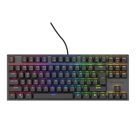 GENESIS Thor 303 TKL klawiatura Gaming USB QWERTY US English Czarny GENESIS Thor 303 TKL klawiatura Gaming USB QWERTY US English Czarny