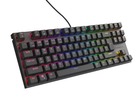 GENESIS Thor 303 TKL klawiatura Gaming USB QWERTY US English Czarny GENESIS Thor 303 TKL klawiatura Gaming USB QWERTY US English Czarny