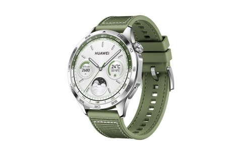 Huawei WATCH GT 4 3,63 cm (1.43") AMOLED 46 mm Cyfrowy 466 x 466 px Stal nierdzewna Wi-Fi GPS Huawei WATCH GT 4 3,63 cm (1.43") AMOLED 46 mm Cyfrowy 466 x 466 px Stal nierdzewna Wi-Fi GPS
