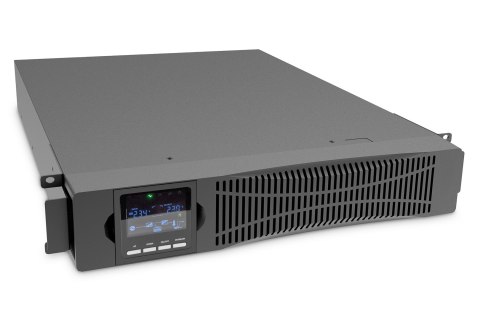 Zasilacz awaryjny UPS Online Rack 19" LCD 3kVA/3kW6x12V/9Ah 8xC13 1xC19/C20 USB RS232 RJ45 GŁ.600mm Zasilacz awaryjny UPS Online Rack 19" LCD 3kVA/3kW6x12V/9Ah 8xC13 1xC19/C20 USB RS232 RJ45 GŁ.600mm