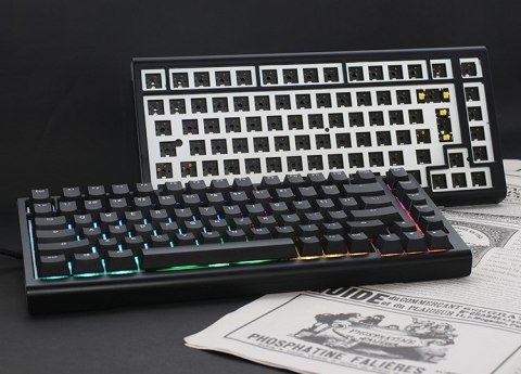Ducky Tinker 75 klawiatura Gaming USB Niemiecki Czarny Ducky Tinker 75 klawiatura Gaming USB Niemiecki Czarny