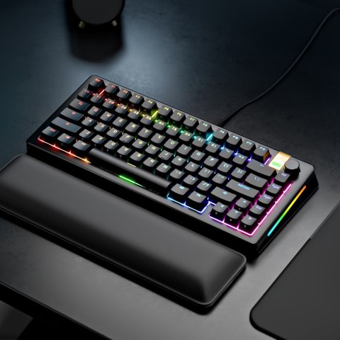 Glorious Gaming GMMK 3 PRO HE 75% Prebuilt klawiatura USB QWERTY US English Czarny Glorious Gaming GMMK 3 PRO HE 75% Prebuilt klawiatura USB QWERTY US English Czarny