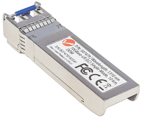 INTELLINET MODUŁ MINI GBIC SFP+ 10GBASE-LR LC JEDNOMODOWY 1310NM 507479 INTELLINET MODUŁ MINI GBIC SFP+ 10GBASE-LR LC JEDNOMODOWY 1310NM 507479
