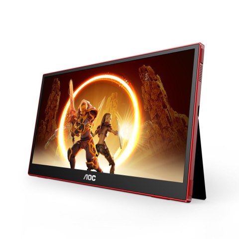 AOC 16G3 przenośny telewizor / monitor Przenośny monitor Czarny, Czerwony 39,6 cm (15.6") TFT 1920 x 1080 px AOC 16G3 przenośny telewizor / monitor Przenośny monitor Czarny, Czerwony 39,6 cm (15.6") TFT 1920 x 1080 px
