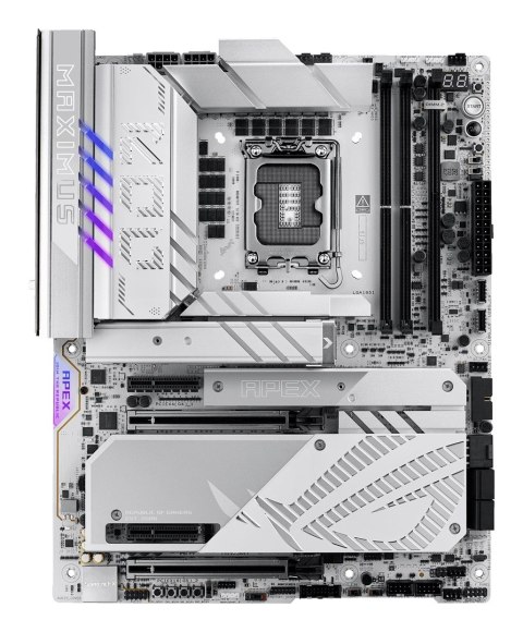 ASUS ROG MAXIMUS Z890 APEX Intel Z890 LGA 1851 (Socket V1) ATX ASUS ROG MAXIMUS Z890 APEX Intel Z890 LGA 1851 (Socket V1) ATX