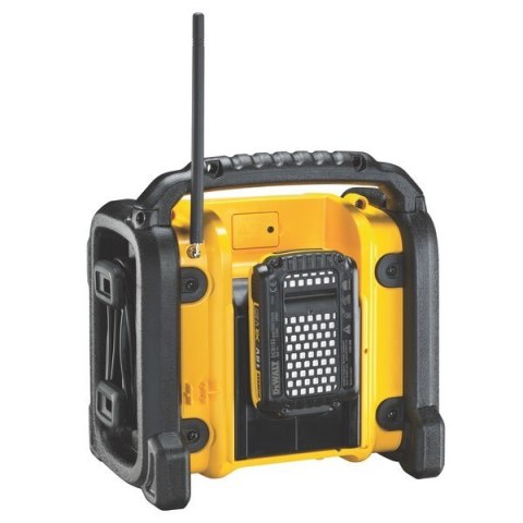DeWALT DCR020-QW radio Przenośny Cyfrowy Czarny, Żółty DeWALT DCR020-QW radio Przenośny Cyfrowy Czarny, Żółty