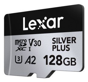 Lexar Professional SILVER PLUS 128 GB MicroSDXC UHS-I Lexar Professional SILVER PLUS 128 GB MicroSDXC UHS-I