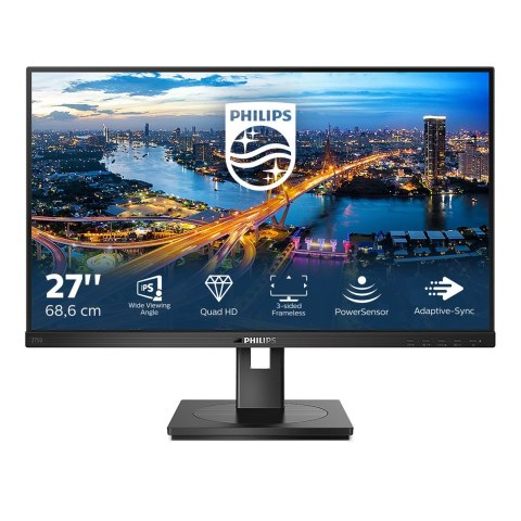 Philips | 275B1/00 | 27 " | IPS | Złącze QHD | 16:9 | 4 ms | 300 cd/m2 | Czarny | Ilość portów HDMI 1 | 75 Hz Philips | 275B1/00 | 27 " | IPS | Złącze QHD | 16:9 | 4 ms | 300 cd/m2 | Czarny | Ilość portów HDMI 1 | 75 Hz