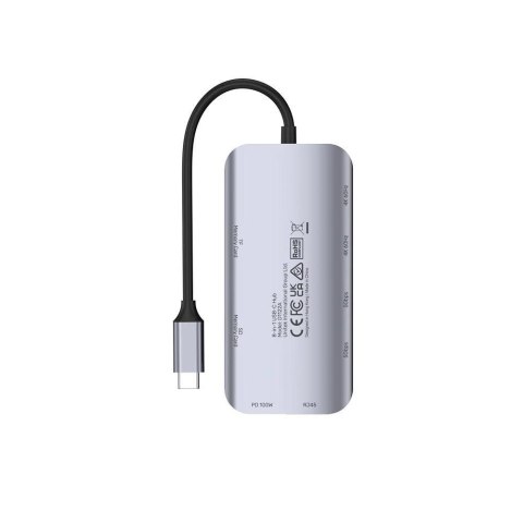 UNITEK AKTYWNY HUB USB-C 2X HDMI 4K, RJ45, PD 100W UNITEK AKTYWNY HUB USB-C 2X HDMI 4K, RJ45, PD 100W