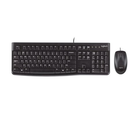 Zestaw klawiatura + mysz Logitech MK 120 DE Zestaw klawiatura + mysz Logitech MK 120 DE