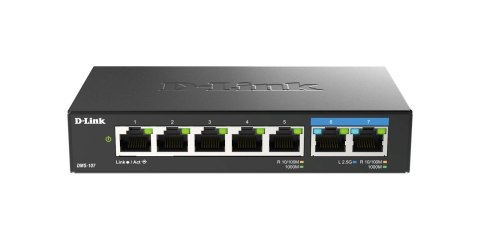 D-Link DMS-107/E łącza sieciowe Nie zarządzany Gigabit Ethernet (10/100/1000) Czarny D-Link DMS-107/E łącza sieciowe Nie zarządzany Gigabit Ethernet (10/100/1000) Czarny
