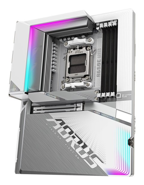 GIGABYTE B650E AORUS STEALTH ICE płyta główna AMD B650 Gniazdo AM5 ATX GIGABYTE B650E AORUS STEALTH ICE płyta główna AMD B650 Gniazdo AM5 ATX