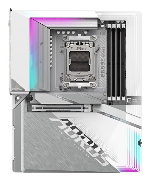 GIGABYTE B650E AORUS STEALTH ICE płyta główna AMD B650 Gniazdo AM5 ATX GIGABYTE B650E AORUS STEALTH ICE płyta główna AMD B650 Gniazdo AM5 ATX